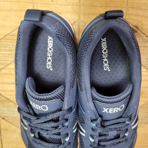 Xero Shoes Prio Men Sz‎ 10 Blue Barefoot Minimalist Shoe Zero Drop Running Gym - Picture 9 of 10